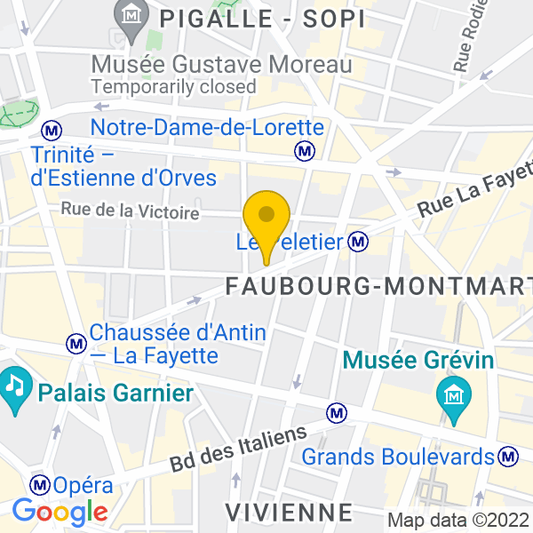 33, Rue La Fayette, Paris, 75009, Paris