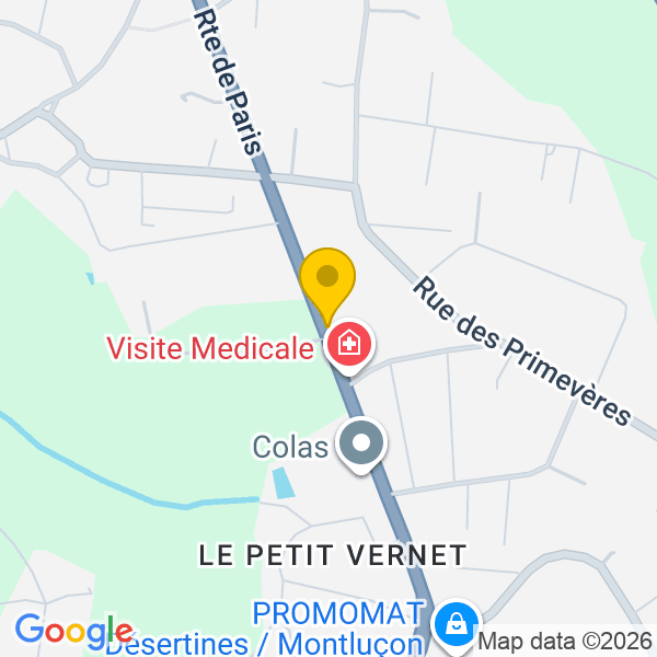 Route de Paris, 03410, Saint-Victor