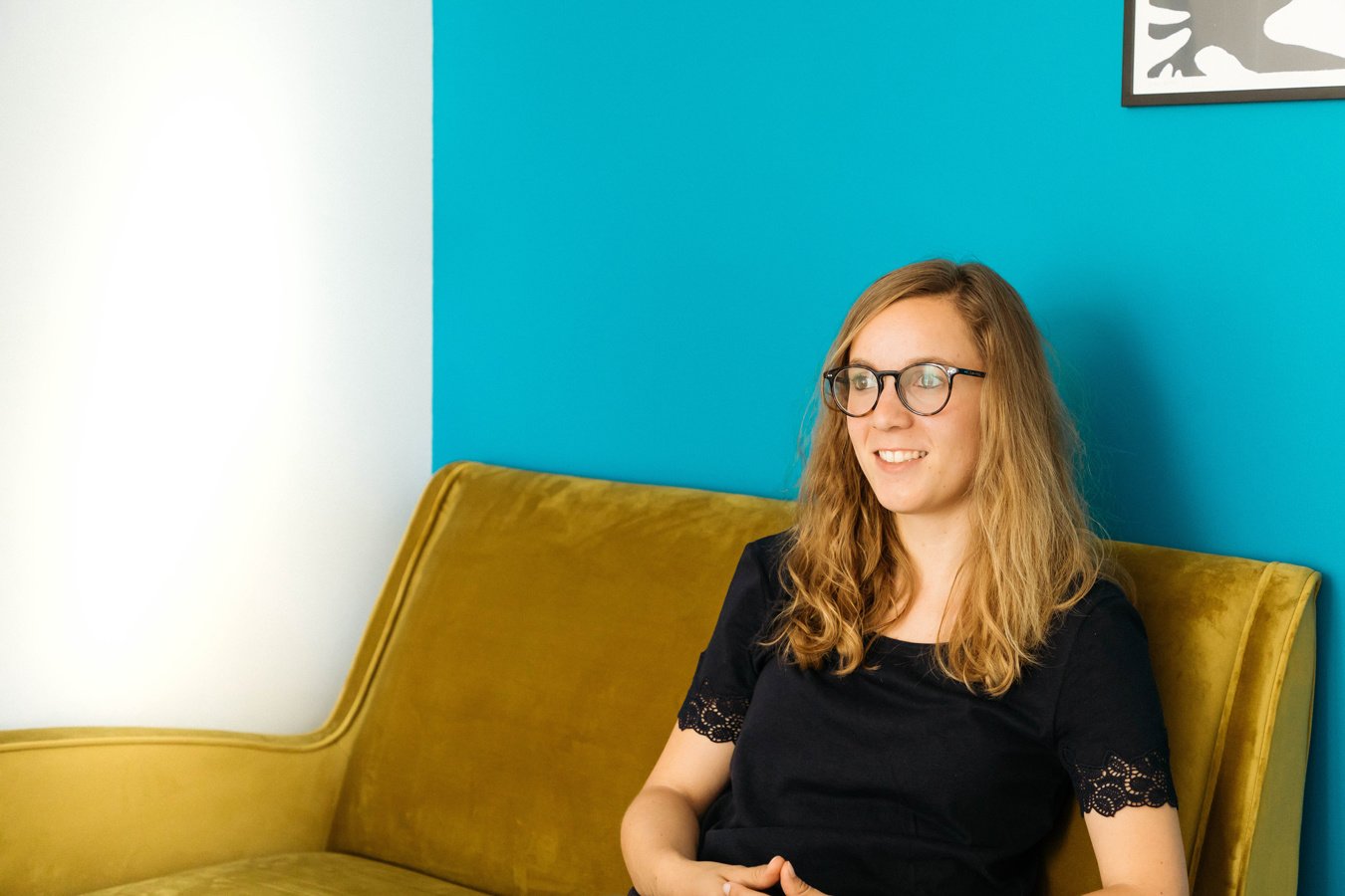 Portrait de Mathilde Collin, co-fondatrice et CEO de Front