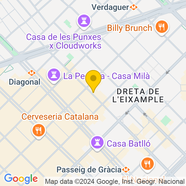 158, Carrer de Pau Claris, 08009, Barcelona