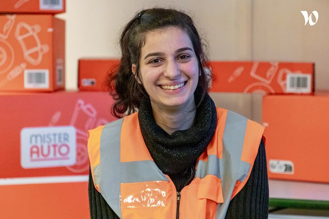 Rencontrez Jasmine, Opératrice Logistique en Préparation de Colis - Mister Auto
