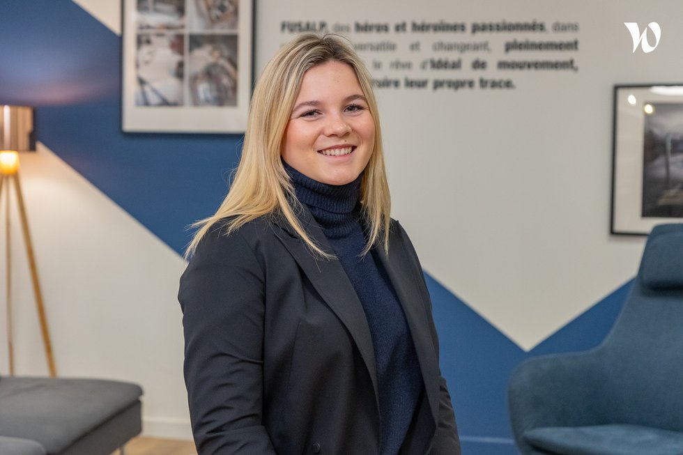 Rencontrez Elisa, Assistante développement commercial - Fusalp