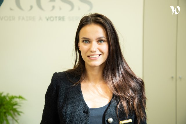 Rencontrez Yulia, Office Manager - AXCESS